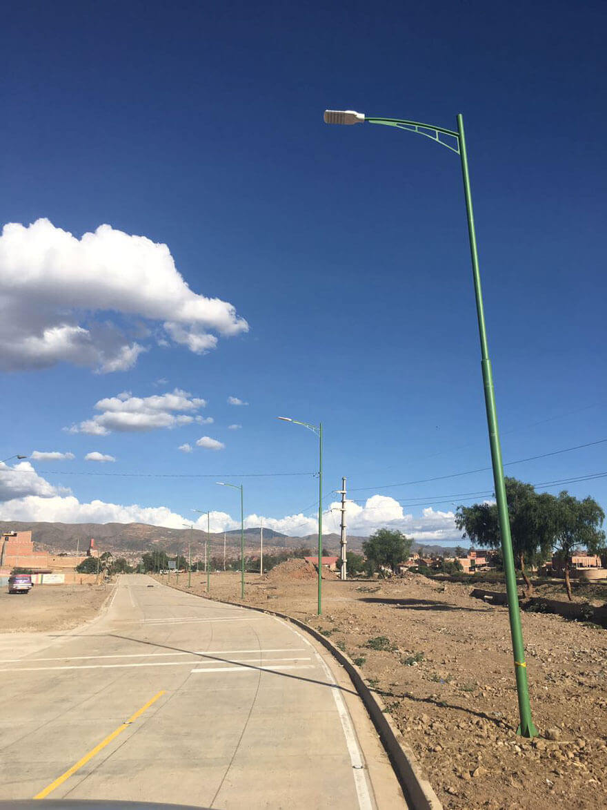 BBE LED street light enter into Bolivia