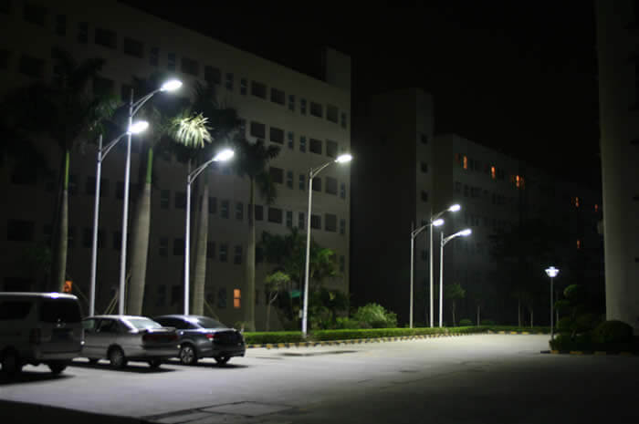 Mixed Test Project with BBE LED Street Light in China