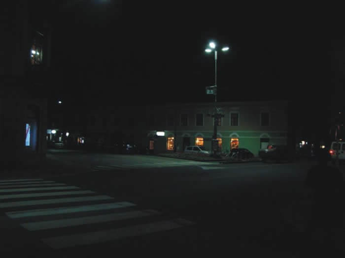 LED Street Lighting, LU6 in Sisak, Croatia