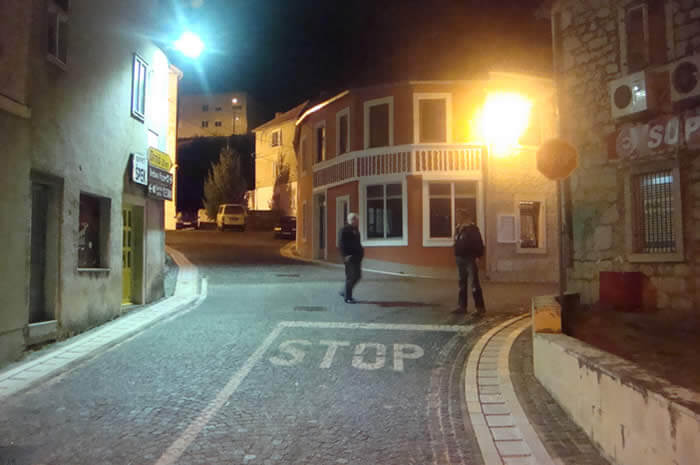 LED Street Light, LU2 in the City of Vrlika, Dalmatia, Croatia