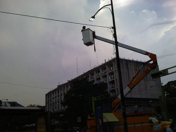 LED Street Light, LU4 in Guatemala