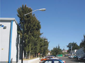 High Power LED Streetlight, E40 Retrofit, SP90, Installed in Mexico