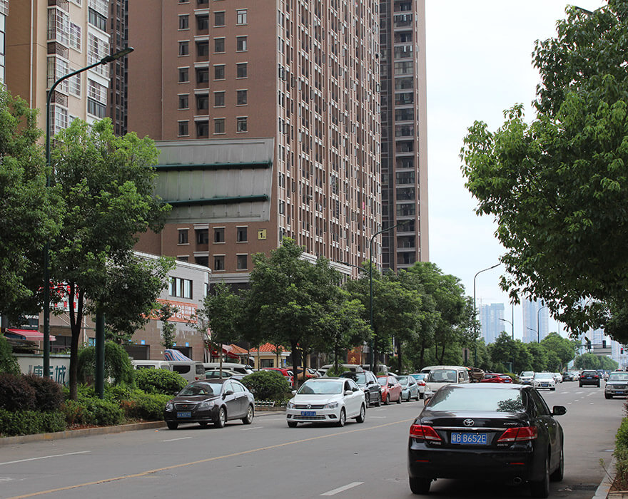 BBE LED Street Light-LU6 installed in Changsha, China