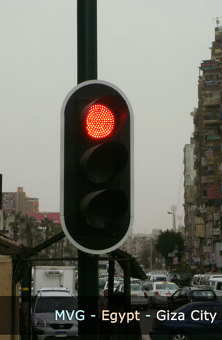 LED Traffic Lights from BBE in Egypt
