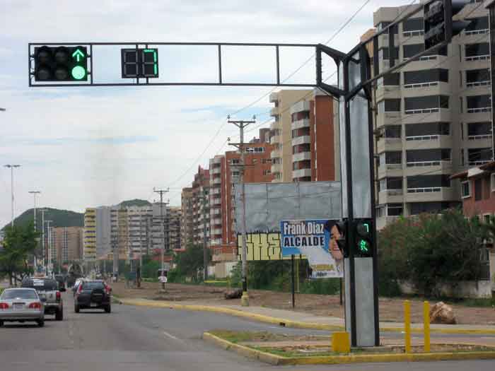 LED Traffic Light in Venezuela