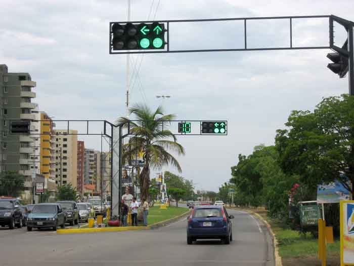 LED Traffic Light in Venezuela