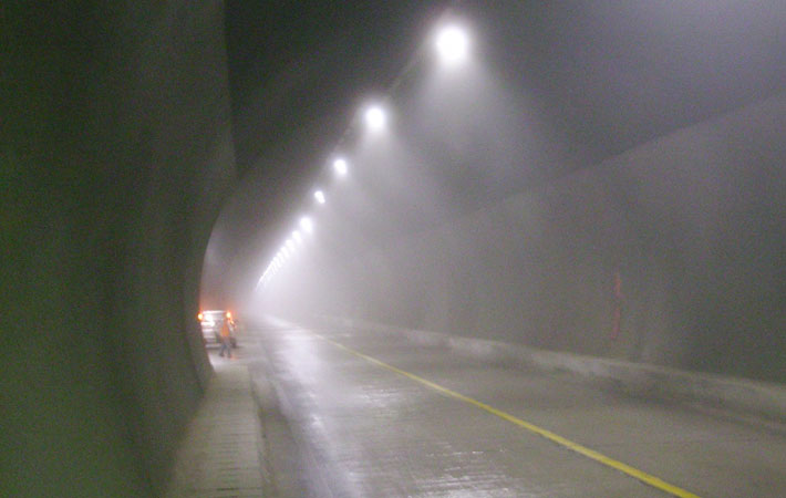 BBE Intelligent LED Tunnel Lights in Hubei, China