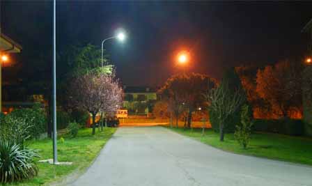 LED Street Light LU2 in Italy