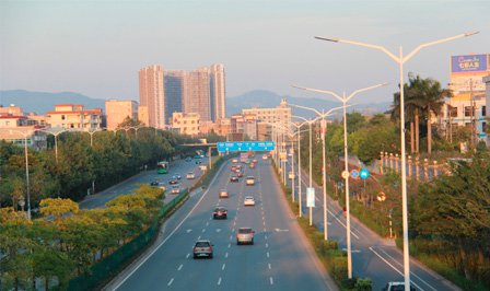 BBE LED street light saves huge energy for Shenzhen city