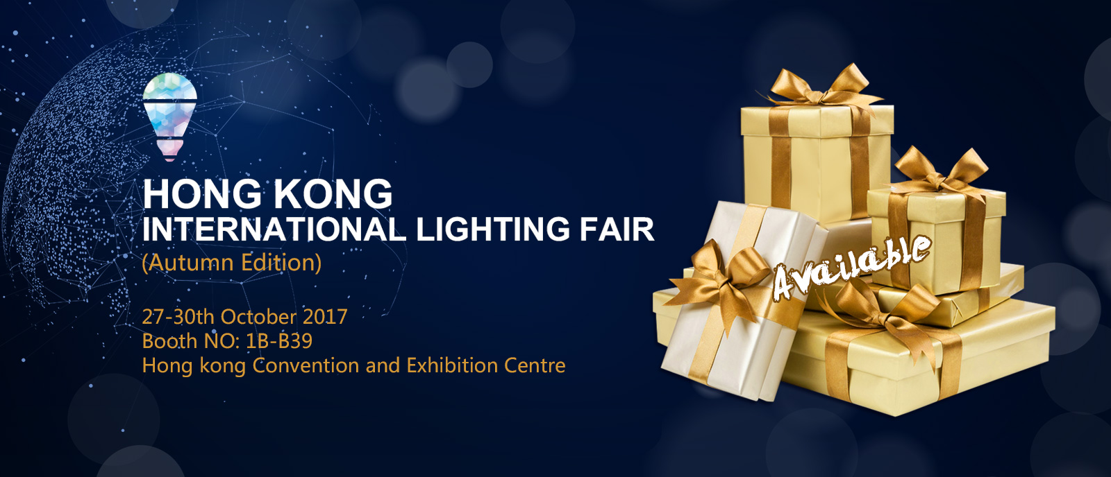 Hong Kong International Lighting Fair（27-30th, October, 2017