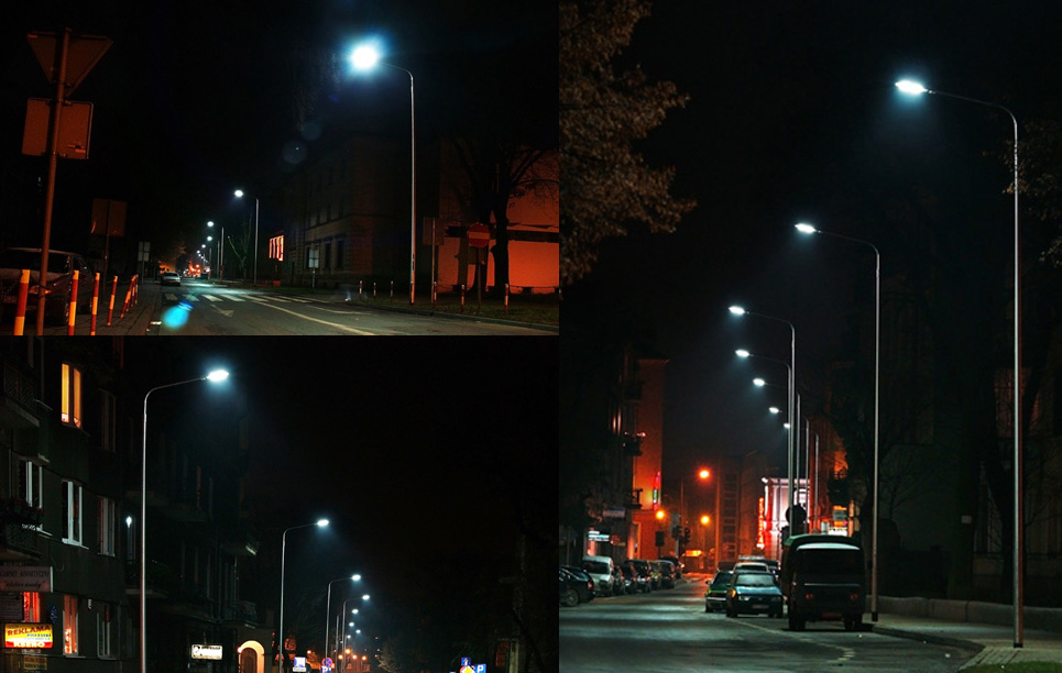 LED Street Light LU4 in Kalisz Poland