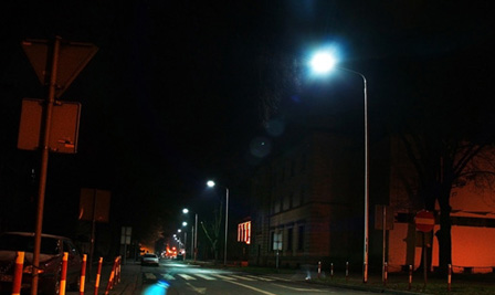 LED Street Light LU4 in Kalisz Poland