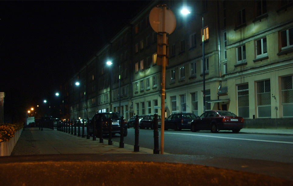 LED Street Light, LU4 at Dzielna Street in Warsaw Poland