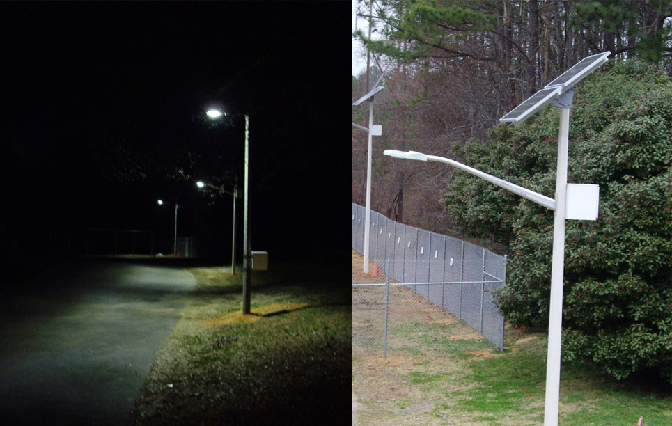Solar LED Street Light LU2 in U.S.A